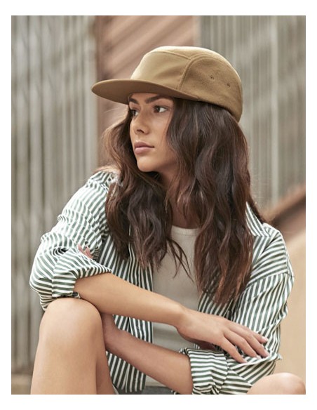 BEE-B220R-Recycled Fleece Outdoor Camper Cap 2